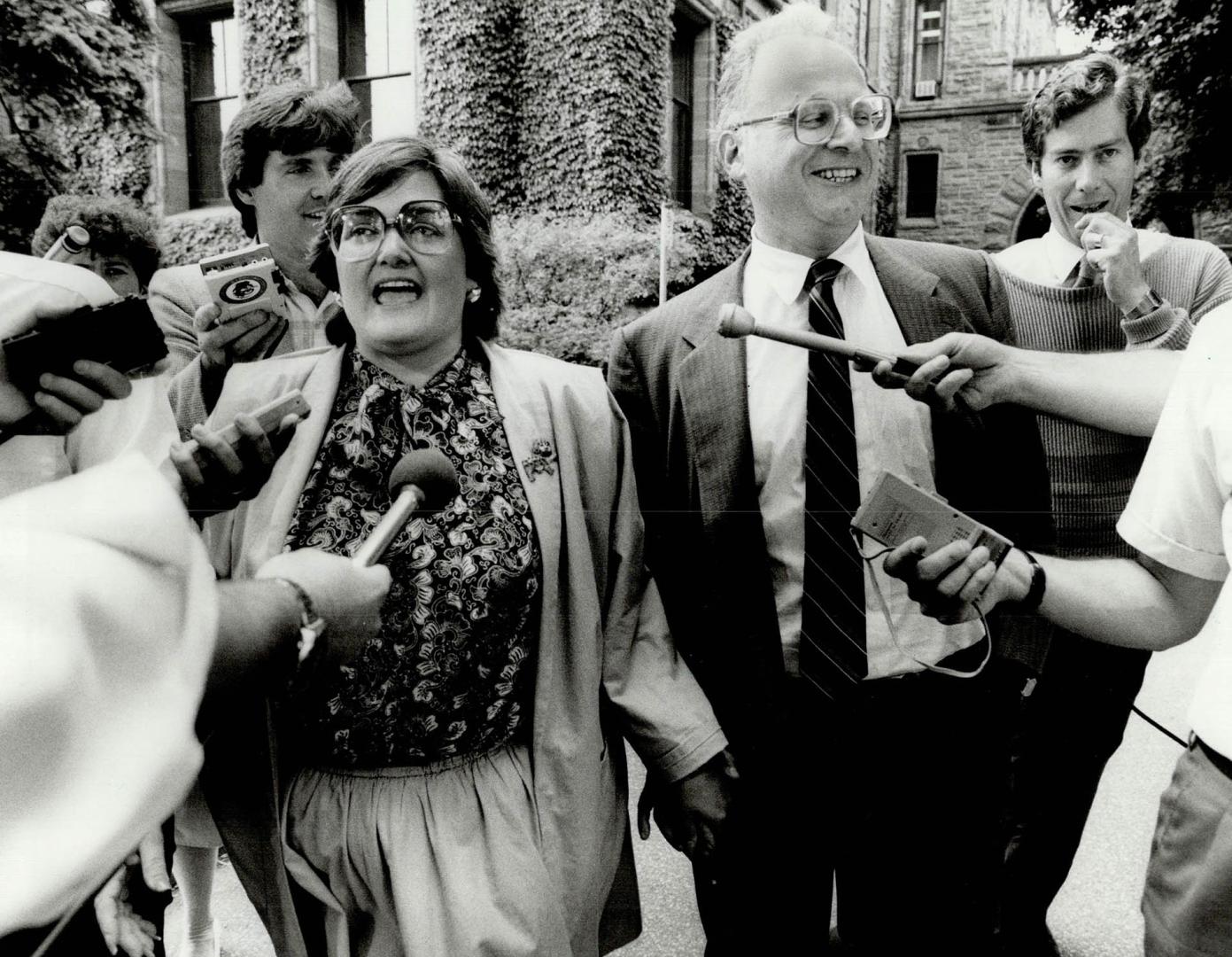 Split decision: Report absolves Elinor Caplan, but finds husband Wilf guilty of conflict
