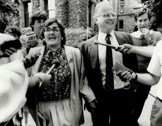 Split decision: Report absolves Elinor Caplan, but finds husband Wilf guilty of conflict