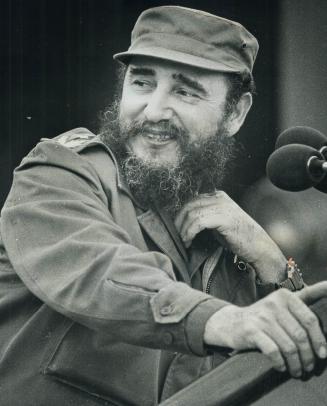 Fidel Castro. Denies Soviet urging