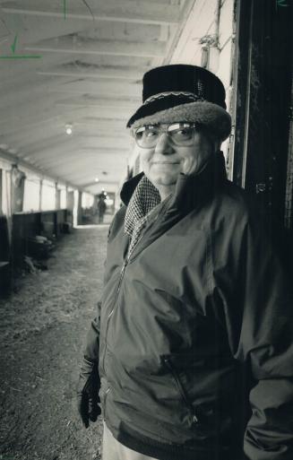 Back in the Barns: Lou Cavalaris, who spent 10 years as the Ontario Jockey Club racing secretary, is back doing what he likes best - training a stable of racing horses