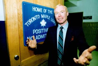 Doug Carpenter (upper left) takes over as head coach of the Maple Leafs while