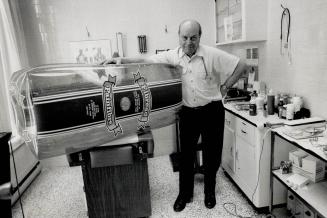 Dr. Olindo Casullo, who created Fibread, almost went broke when a $2.1 million lottery win enabled him to open a new bakery