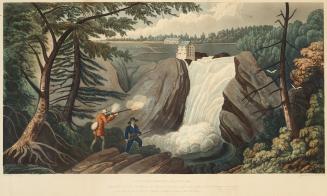 Falls of Montmorenci from the East Bank (Riviere Montmorency, Québec)