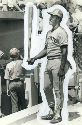 Blue Jays' 'Beeg mon'. Rico Carty, 37 years old, one-timer catcher with minor league Leafs in 1963, is back in town as Jays' designated hitter. 'Beef (...)