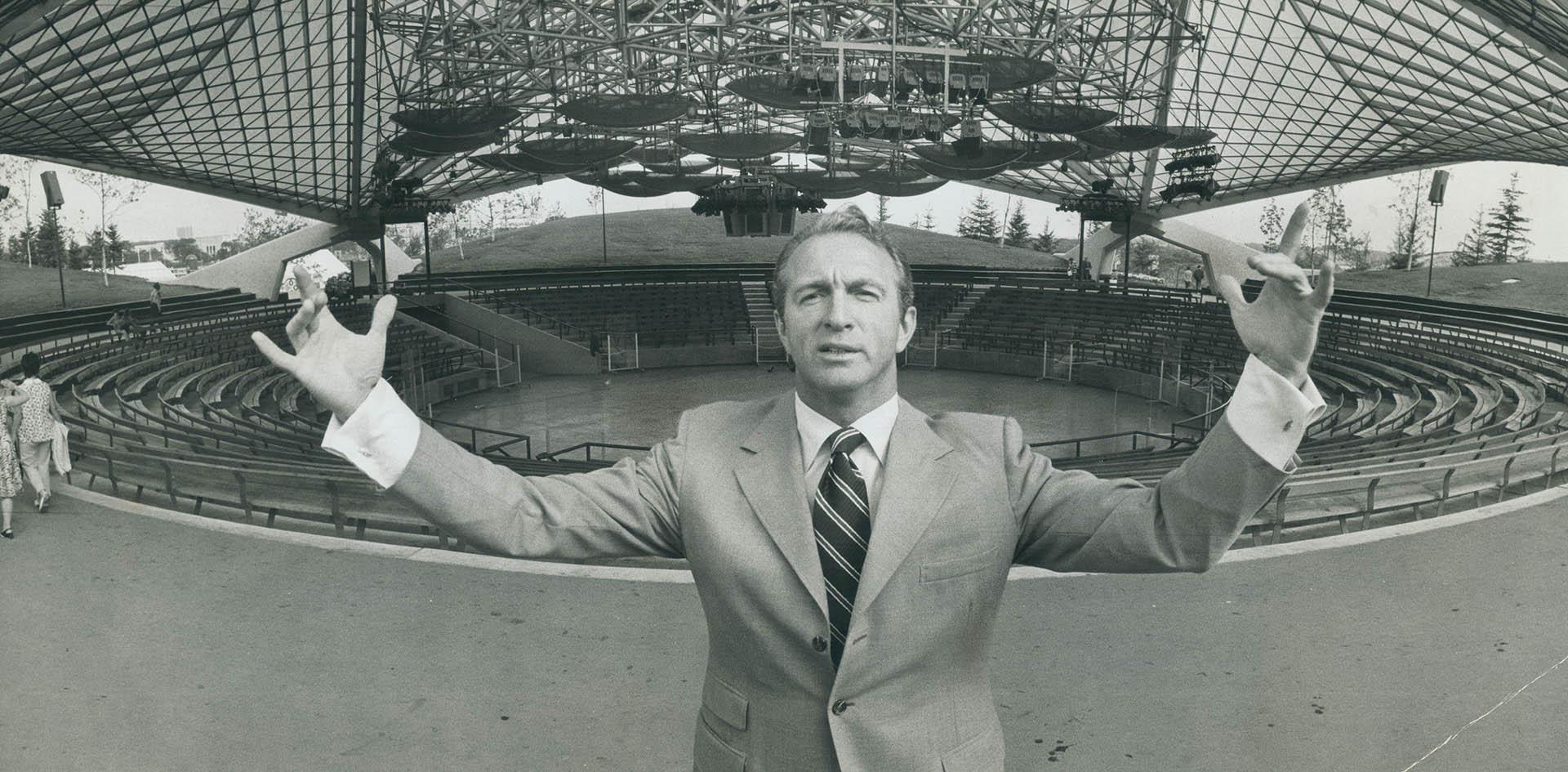 Len Casey, the big man who assembled Canada's biggest-ever entertainment package at Ontario Place
