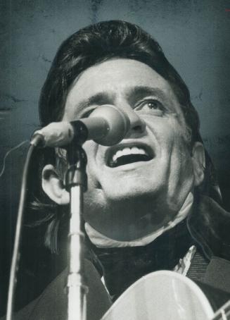 Johnny Cash is a superstar who not only personifies but far transcends his own musical genre, says Patrick Scott