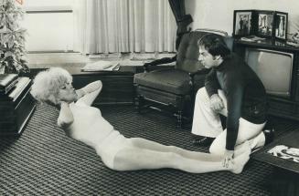 Sti-ups are part of the star's daily exercise routine