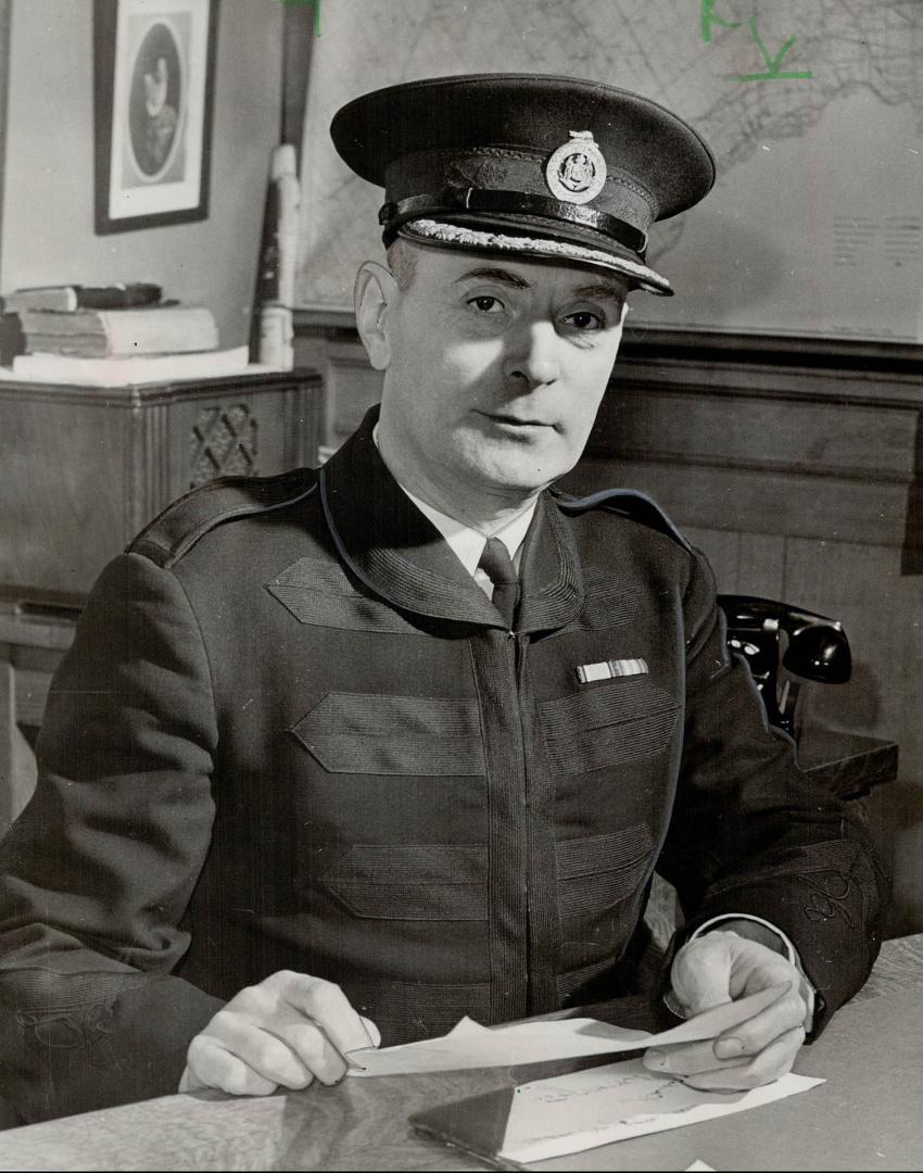 Twenty-five years after he joined the police force, John (Jock) Chisholm was appointed Toronto's chief constable last night. He succeeds D. C. Draper who retired