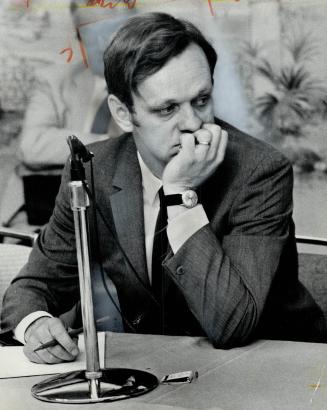 Indian affairs minister Jean Chretien and Buddy Sault