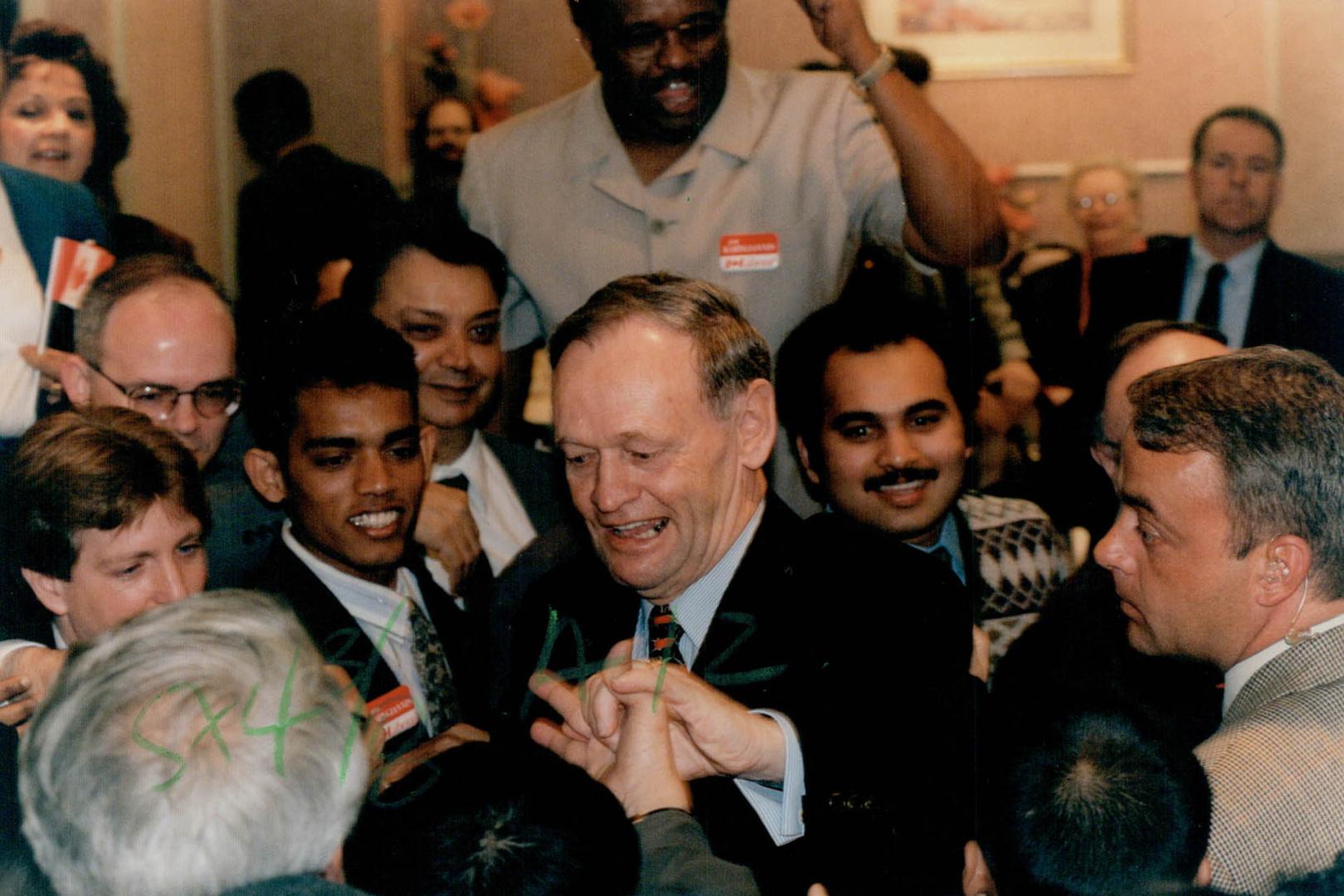 Chretien, Jean -Election Campaign -1997