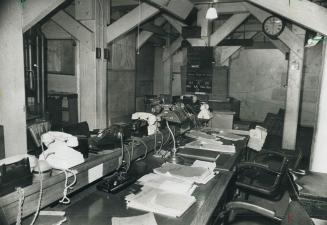 The nerve centre of the Cabinet War Rooms underneath London's Great George St