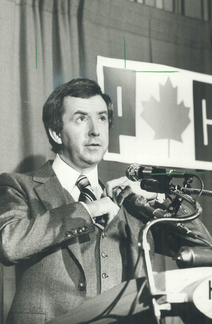 Opposition Leader Joe Clark