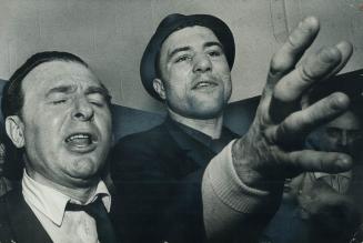 Irving Ungerman screams his indignation