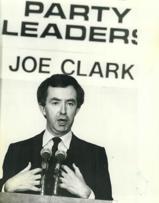 Clark, Joe (election campaign 1980)