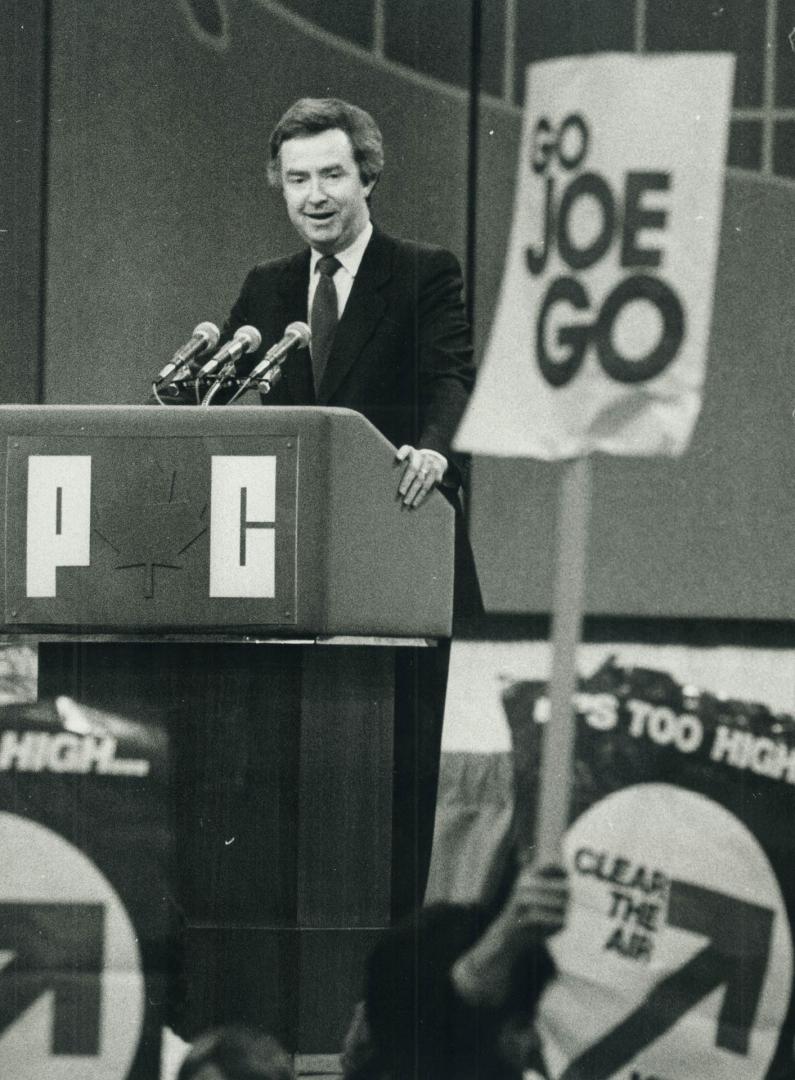 Clark, Joe (leadership campaign 1983)