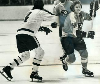 Philadelphia Flyers' Captain Bobby Clarke