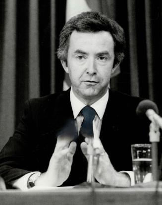 Joe Clark: The Progressive Conservative leader was grudging in his praise after yesterday's agreement on the constitution