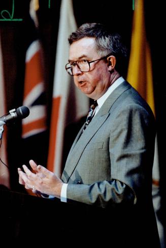 Joe clark: Minister again rejects attempt to limit trade