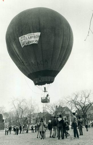 Wooing the votes - with hot air