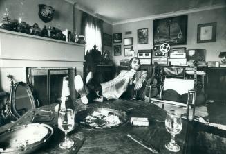Singer David Clayton Thomas, in his home in Thornhill, Ont