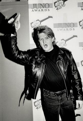Juno Winner: Oft-nominated Cochrane collects his second trophy (in composer-of-year category) in 1989