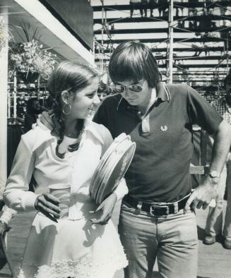 Chris Evert and Jimmy Connors