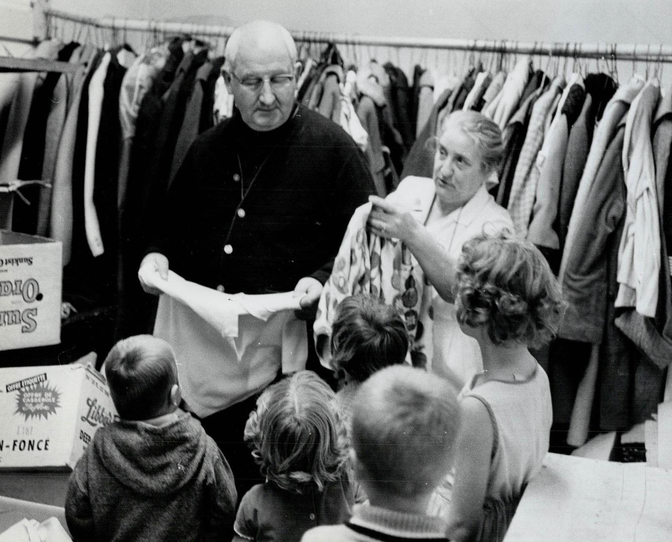Brother Columban at hostel, 87 Richmond St