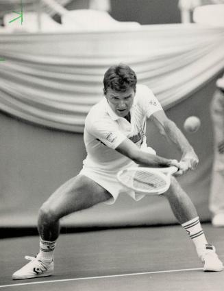 Connors, Jimmy (Tennis - action shots 1986 - )