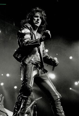 Alice Cooper at the Grandstand last night was a long way from the singer who brought the theatre of horror into rock 'n' roll, reviewer says