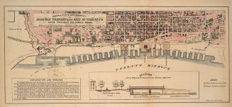 General plan of arrangements for railway termini in the city of Toronto 