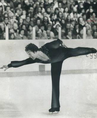 Toller Cranston -- Canada's chief hope for gold medal in skating