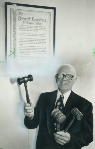 Former reeve Oliver Crockford remembers early Scarborough