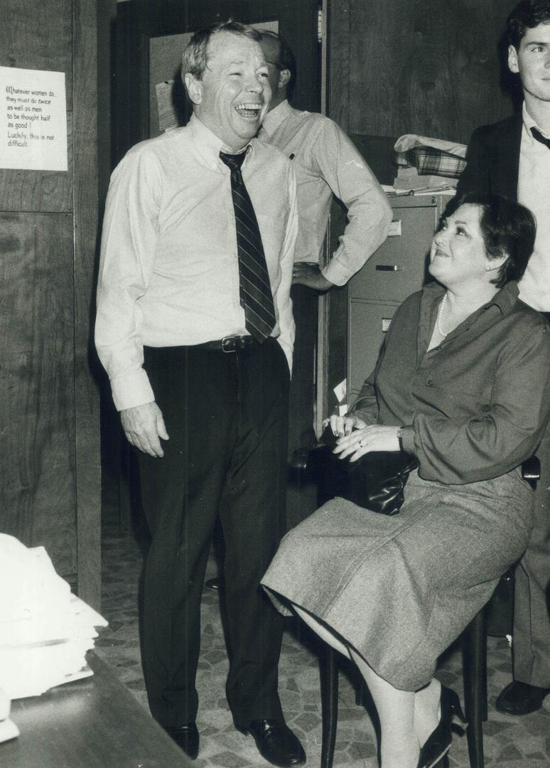Pederal Election Night Sept 4, 1984