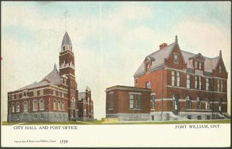 City Hall and Post Office, Fort William, Ontario
