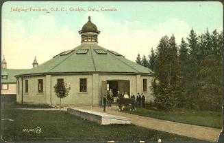 Judging-Pavilion, O. A. C., Guelph, Ontario, Canada