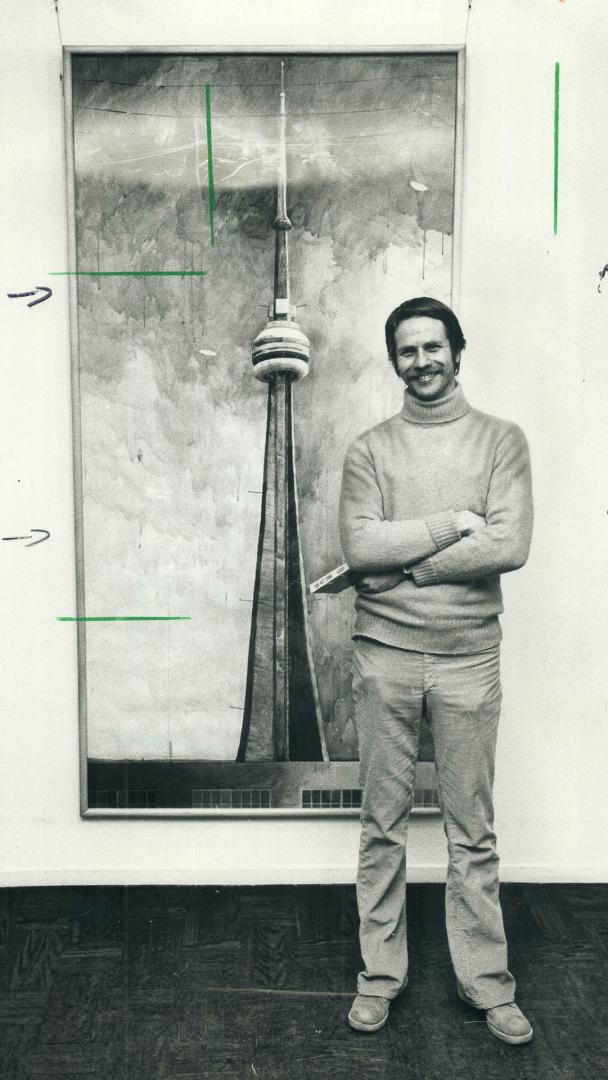 Greg Curnoe's meticulously rendered study of the CN Tower is no more distinguished a work than any art student could manage, says Star art critic Gary(...)