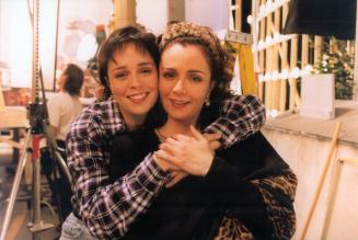 Cynthia Dale and sister Jennifer
