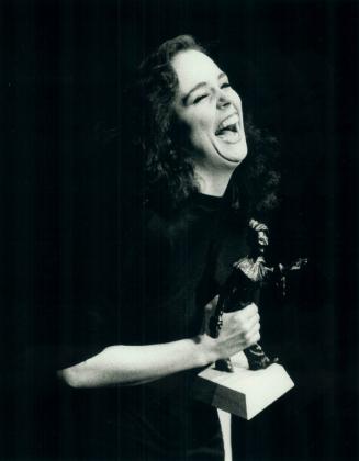 Cynthia Dale: Excited actress happily picked up a Dora Award for her performance in Tarragon Theatre's Pal Joey