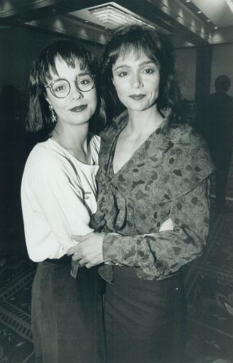 Sibling gemini rivalry. Sister Cynthia (Street Legal), left, and Jennifer Dale (No Place Like Home), are both nominated in the Best Series Actress cat(...)