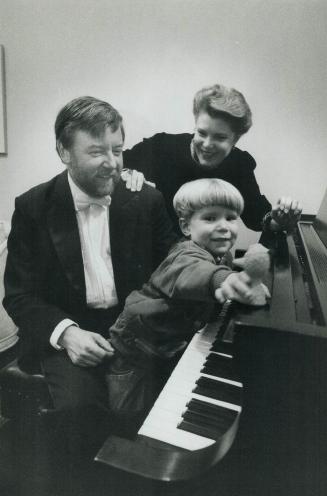Andrew Davis, Conductor laureate of the Toronto Symphony, says he got it right with his third marriage, to soprana Gianna Rolandi. Their son Edward is 2 1/2