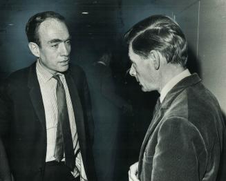 Don Davis (left) and Michael Langham