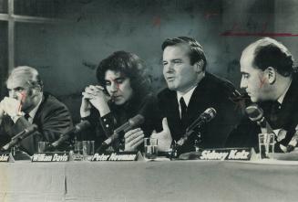The star forum panel on education included from the left, RIchard Kirkup, vice-principal of Agincourt Collegiate, Ron Gaskin, high school drop-out, Ed(...)