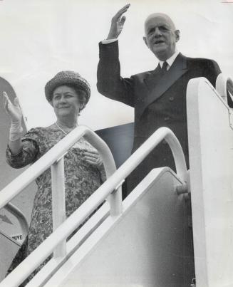 omeward Bound, French President de Gaulle and Mrs