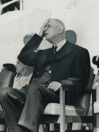 'Tant Pis! -- meaning too bad! -- was General de Gaulle's response to his rebuke by Prime Minister Pearson, as French president prepared to return home today