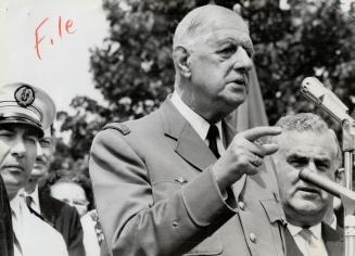 De Gaulle, Charles (in Canada)