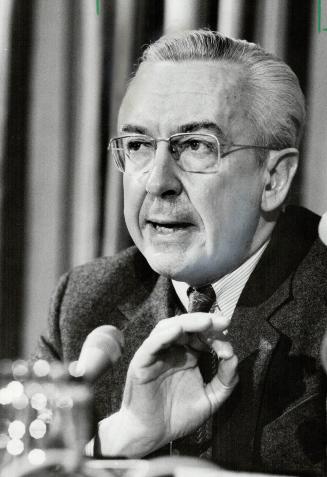 Man with praise: IMF's Jacques de Larosiere gave stamp of approval to Canadian policy