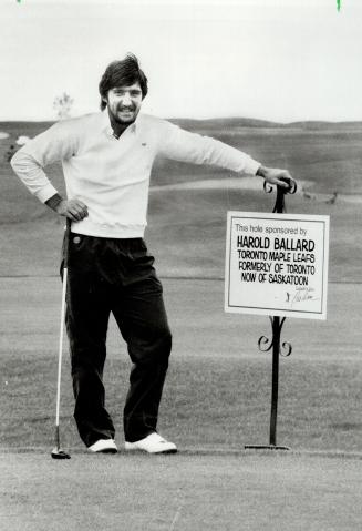 That's what maple Leaf forward Bill Derlago found out yesterday when playing in a pro-am at Stouffville