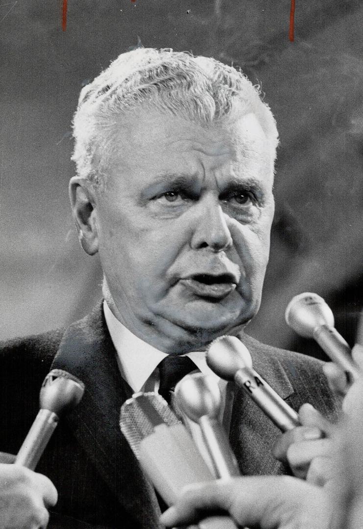 John Diefenbaker. No comment on behavior