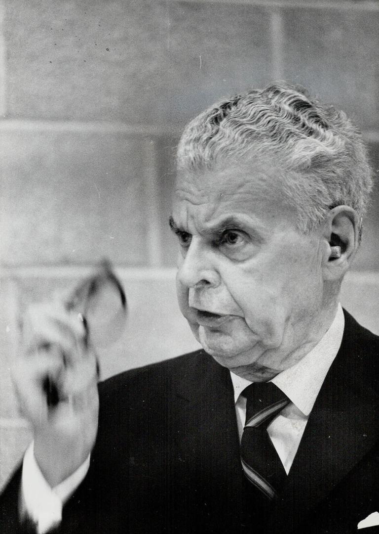 John Diefenbaker. A merciless orator