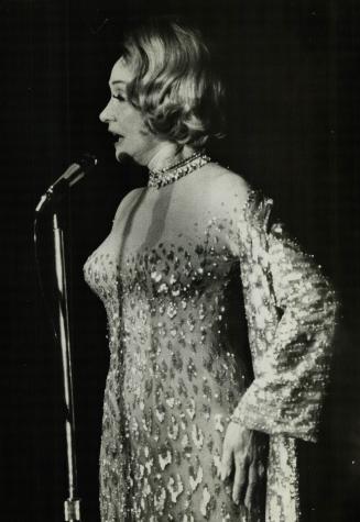 Marlene Dietrich at the Royal York's Imperial Room